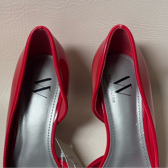 Worthington Womens Lucien
Pointed Toe Stiletto Heel Pumps RED
Size 6.5 - Picture 6 of 12